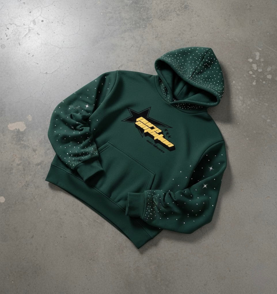 Pure Ambition Limited Rhinestone Hoodie