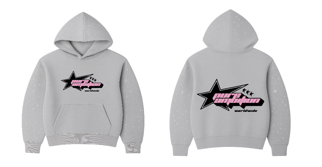 Pure Ambition Limited Rhinestone Hoodie