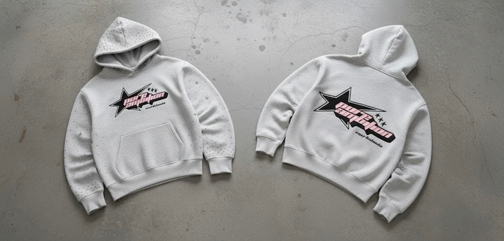 Pure Ambition Limited Rhinestone Hoodie