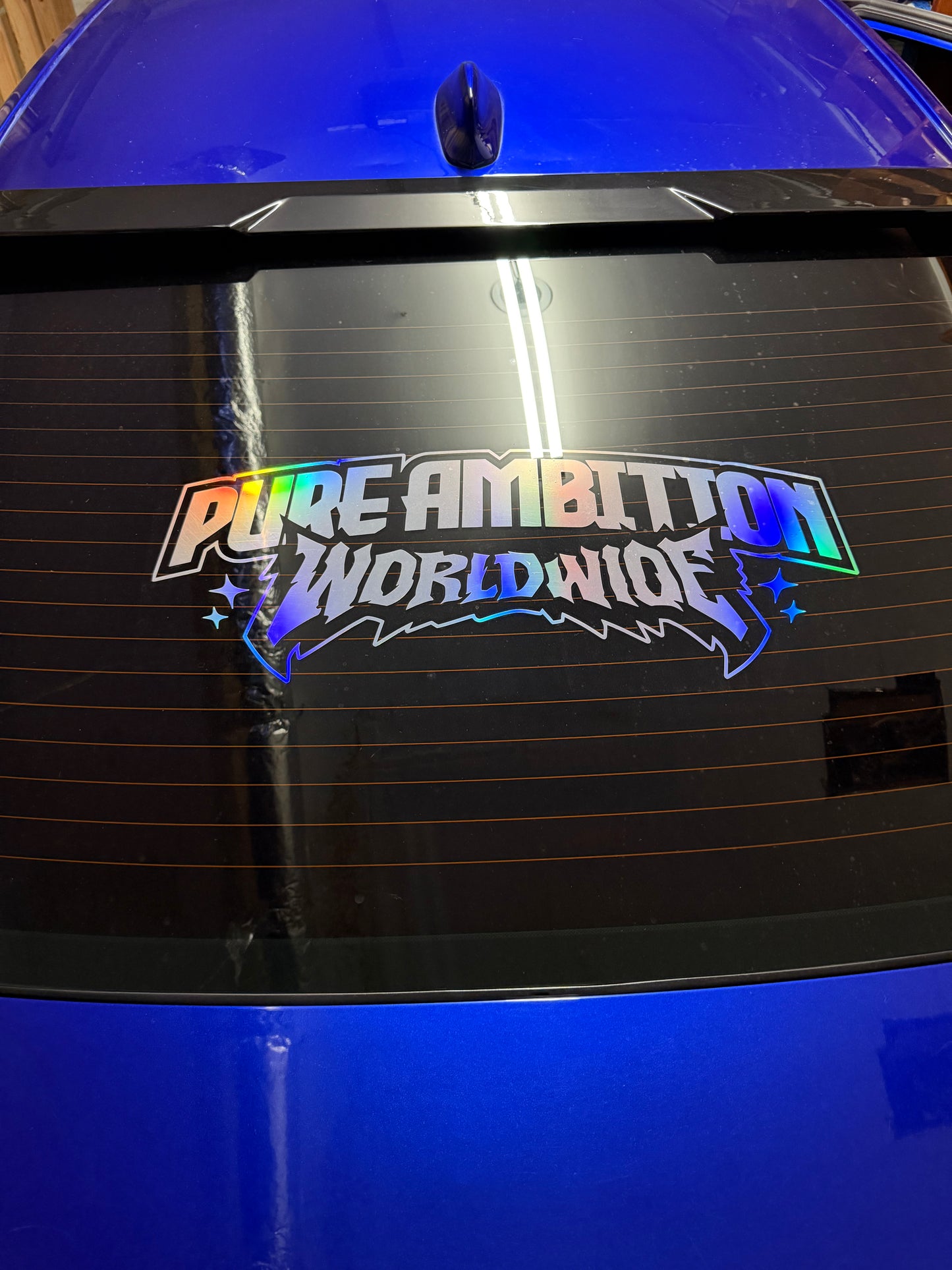 Rear banner