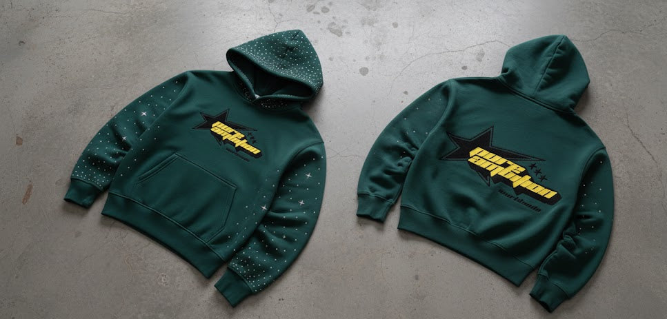 Pure Ambition Limited Rhinestone Hoodie